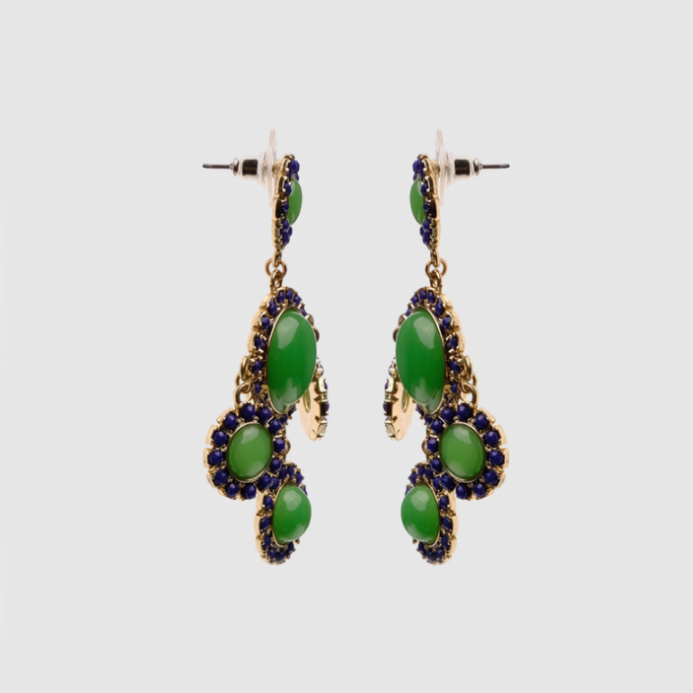 Kenneth Jay Lane Inspired Vintage costume earring (Limited)